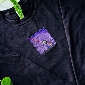 Tame Impala currents embroidered sweatshirt